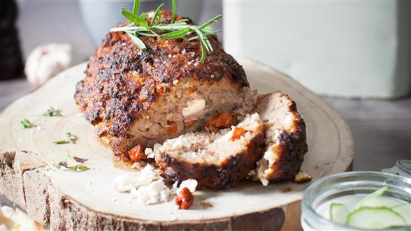 Pain de viande (FRANSK FARSBRØD) inkl. svampesauce