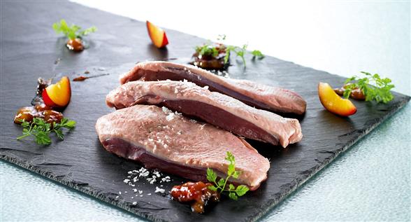 Gåsebryst fra fritgående gæs